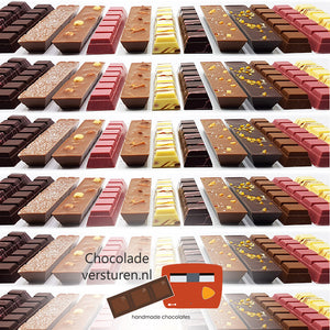 Chocolade versturen onze specialiteit.