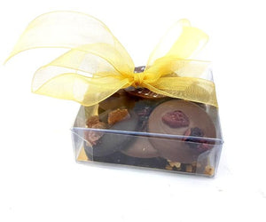 Luxe chocoladeflikken in geschenkdoosje - bonbons -chocolade - Chocoladebox.nl