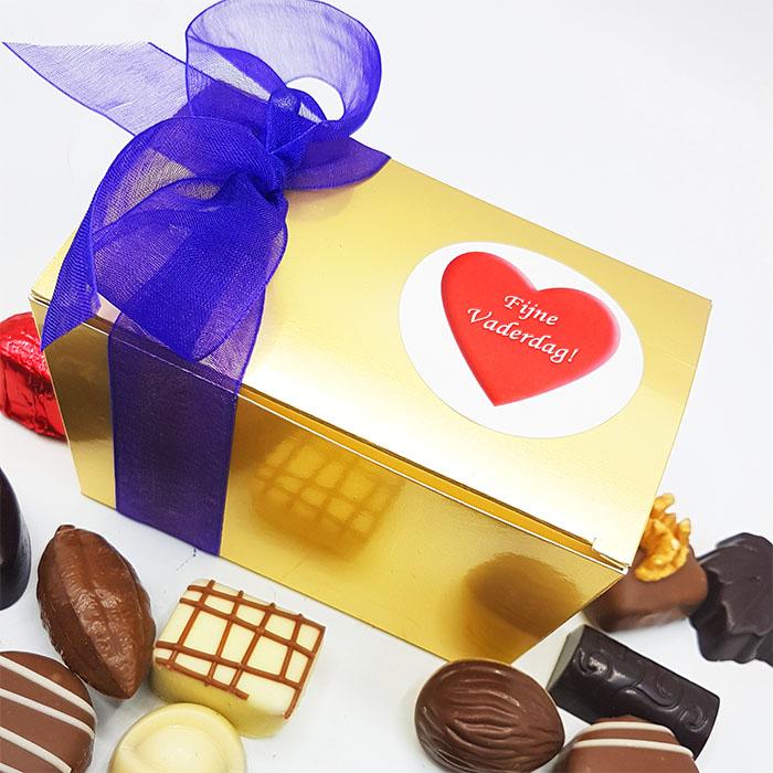 250 gram Belgische bonbons Vaderdag