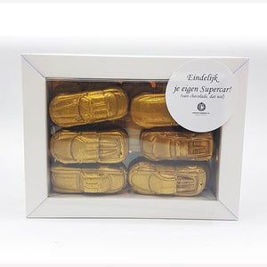 Gouden Supercars Melkchocolade-Sinaasappel - Eindelijk je eigen Supercar! Brievenbus