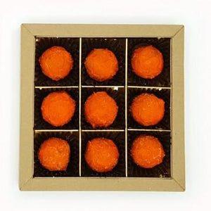 Koningstruffels 9 stuks in luxe craftdoosje - bonbons -chocolade - Chocoladebox.nl