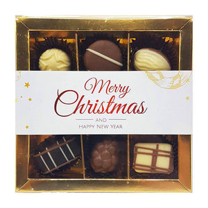 Merry Christmas Belgische bonbons Brievenbuspost