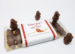 Chocolade Sintjes 16 stuks Brievenbuspost