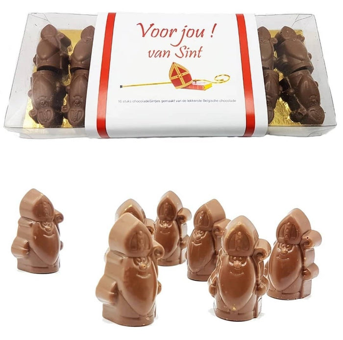 Chocolade Sintjes 16 stuks Brievenbuspost